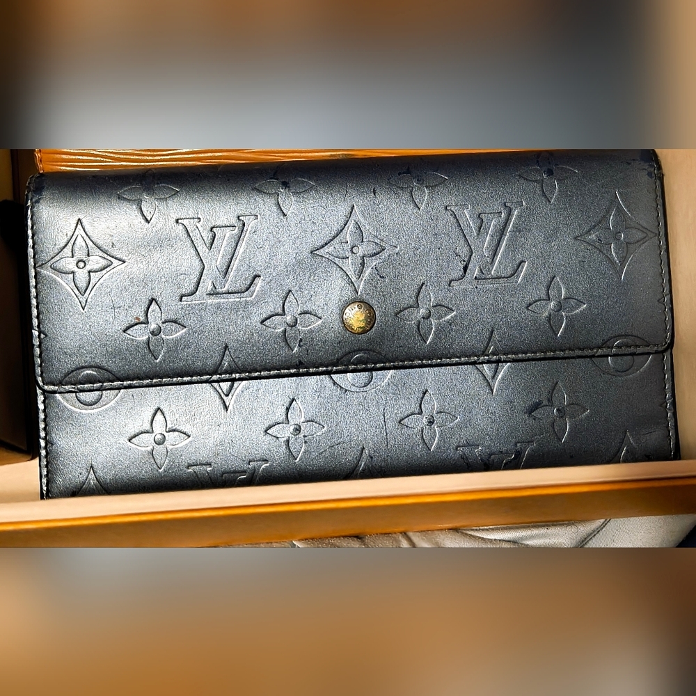 Louis Vuitton Charcoal Monogram Clutch